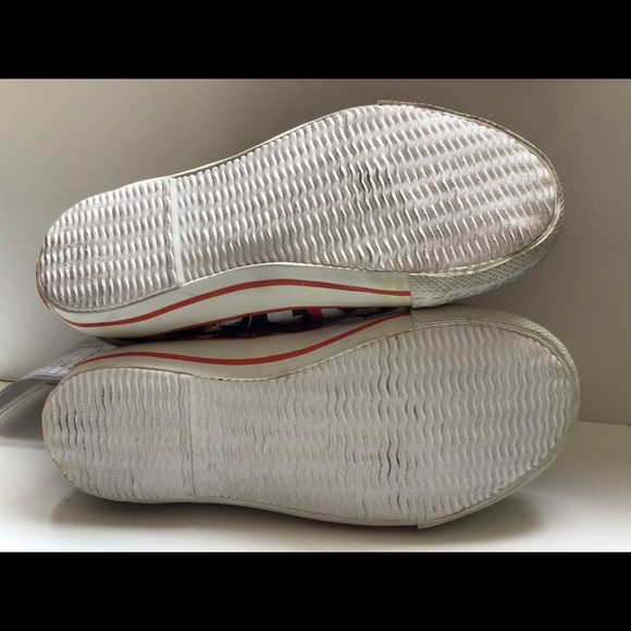 Ash Kids 13 Printed Leather & Buckles Hi-Tops - Picture 7 of 8